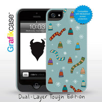 Grafikcase iPhone 5 case: Winter Pattern