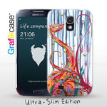 Grafikcase Samsung Galaxy S4 case: See Through by Milo Tchais