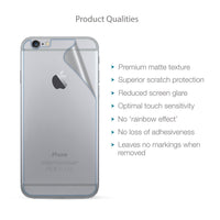 Magicscreen back protector - Matte Clear (Anti-Glare) Edition - Apple iPhone 6 Plus / 6s Plus  - Back