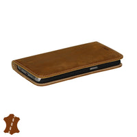 Artisancover genuine European leather case with integrated stand and card holders - Samsung Galaxy S7 - 3rd Generation