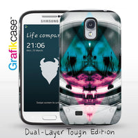 Grafikcase Samsung Galaxy S4 case: Helmet by Ben Hickman