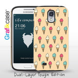 Grafikcase Samsung Galaxy S4 case: Ice Cream Cones