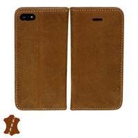 Artisancover genuine European leather case with integrated stand and card holders - Apple iPhone SE/5/5s - 3rd Generation