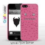 Grafikcase iPhone SE/5/5S case: Pink Monster