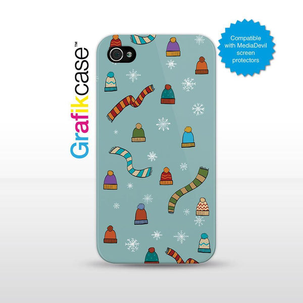 Grafikcase iPhone 4/4S case: Winter Pattern