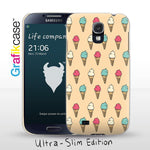 Grafikcase Samsung Galaxy S4 case: Ice Cream Cones