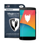 Magicscreen screen protector: Tempered Glass Clear (Invisible) edition - Google Nexus 5 by LG -  (1 x Glass Screen Protector)