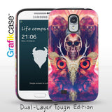 Grafikcase Samsung Galaxy S4 case: Gorillas in the Dust by Ben Hickman