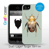 Grafikcase iPhone 5 case: Scarab Madonna and Child by Magnus Gjoen