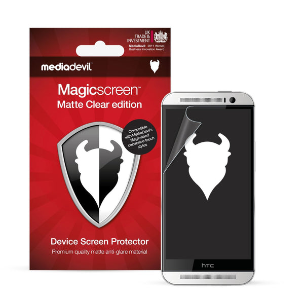 Magicscreen screen protector - Matte Clear (Anti-Glare) Edition - HTC One 2014 (M8)