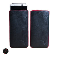 Artisanpouch genuine full-grain European leather pouch case - for HTC One M9 (2015)