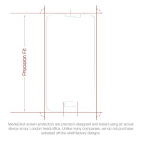 Magicscreen screen protector: Tempered Glass Clear (Invisible) edition - Samsung Galaxy S5 -  (1 x Glass Screen Protector)