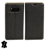 Artisancover genuine European leather case with integrated stand and card holders - Samsung Galaxy S8+ - 3rd Generation