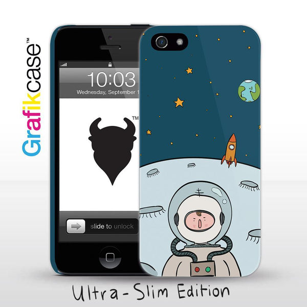 Grafikcase iPhone SE/5/5S case: Spaceman