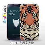 Grafikcase Samsung Galaxy S4 case: Tiger