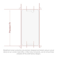 Magicscreen screen protector: Tempered Glass Clear (Invisible) edition - Google Nexus 5X by LG -  (1 x Glass Screen Protector)