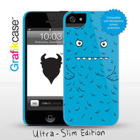 Grafikcase iPhone 5 case: Blue Monster