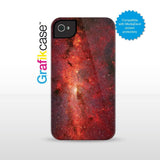 Grafikcase iPhone 4/4S case: Red Galaxy