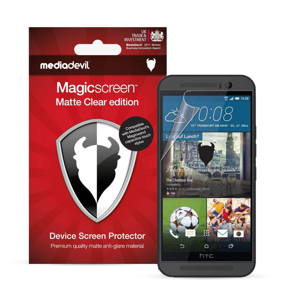 Magicscreen screen protector - Matte Clear (Anti-Glare) Edition - HTC One M9 (2015)