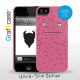 Grafikcase iPhone 5 case: Pink Monster