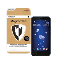 Magicscreen screen protector: Tempered Glass Clear (Invisible) edition - HTC U11 -  (1 x Glass Screen Protector)