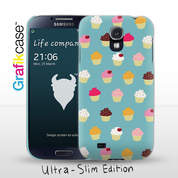 Grafikcase Samsung Galaxy S4 case: Cupcakes