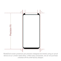 Magicscreen screen protector: Tempered Glass Clear (Invisible) edition - Samsung Galaxy S8