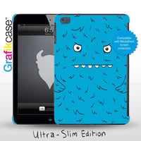 Grafikcase Apple iPad Mini 1/2/3 case: Blue Monster - Glossy