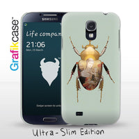 Grafikcase Samsung Galaxy S4 case: Scarab Madonna and Child by Magnus Gjoen