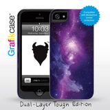 Grafikcase iPhone 5 case: Purple Galaxy 