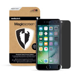 Magicscreen Screen Protector: Tempered Glass Privacy edition - Apple iPhone 7 & iPhone 8 -  (1 x Glass Screen Protector)