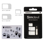 Simdevil 3-in-1 SIM card adapter (Nano / Micro / Standard)