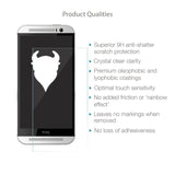 Magicscreen screen protector: Tempered Glass Clear (Invisible) edition - HTC One M8 (2014) -  (1 x Glass Screen Protector)