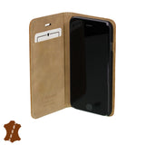 Artisancover genuine European leather case with integrated stand and card holders - Apple iPhone 6 / 6s - 3rd Generation