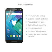 Magicscreen screen protector - Matte Clear (Anti-Glare) Edition - Motorola Moto X Style