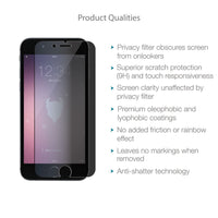 Magicscreen Screen Protector: Tempered Glass Privacy edition - Apple iPhone 6/6s