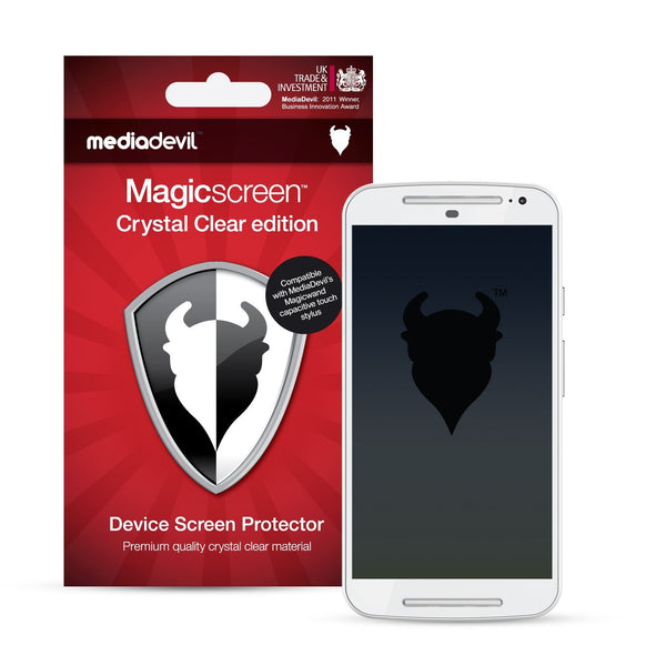 Magicscreen screen protector - Crystal Clear (Invisible) Edition - Motorola Moto G (2014)