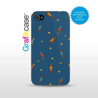 Grafikcase iPhone 4/4S case: Rockets