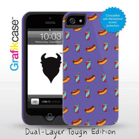 Grafikcase iPhone 5 case: Hot Dogs