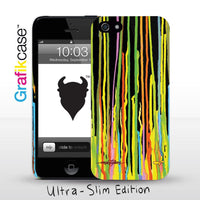 Grafikcase iPhone SE/5/5S case: Colour Drops by Milo Tchais