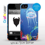 Grafikcase iPhone 5 case: Jellyfish by Milo Tchais