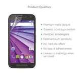 Magicscreen screen protector - Matte Clear (Anti-Glare) Edition - Motorola Moto G (2015)